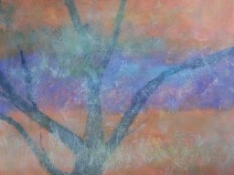 Baum, Acryl a/L, 105x105cm