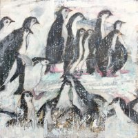 Pinguin Ausflug