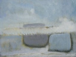 abtauchen, Oel a/L, 50x50cm