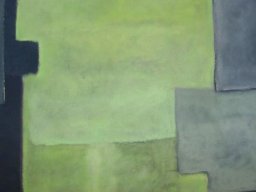Felder, Oel a/L, 115x100cm