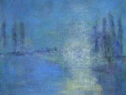 Morgenlicht, Acryl a/L, 60x65cm