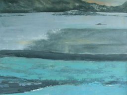 Norway III, Oel a/L, 100x100cm