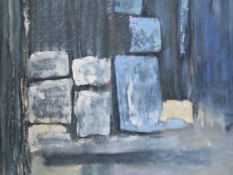 Übersicht, Oel a/L, 150x130cm